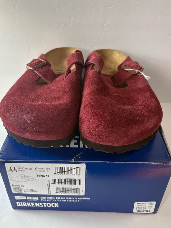 NWT Birkenstock Boston Suede Clog Size 44 main image 4